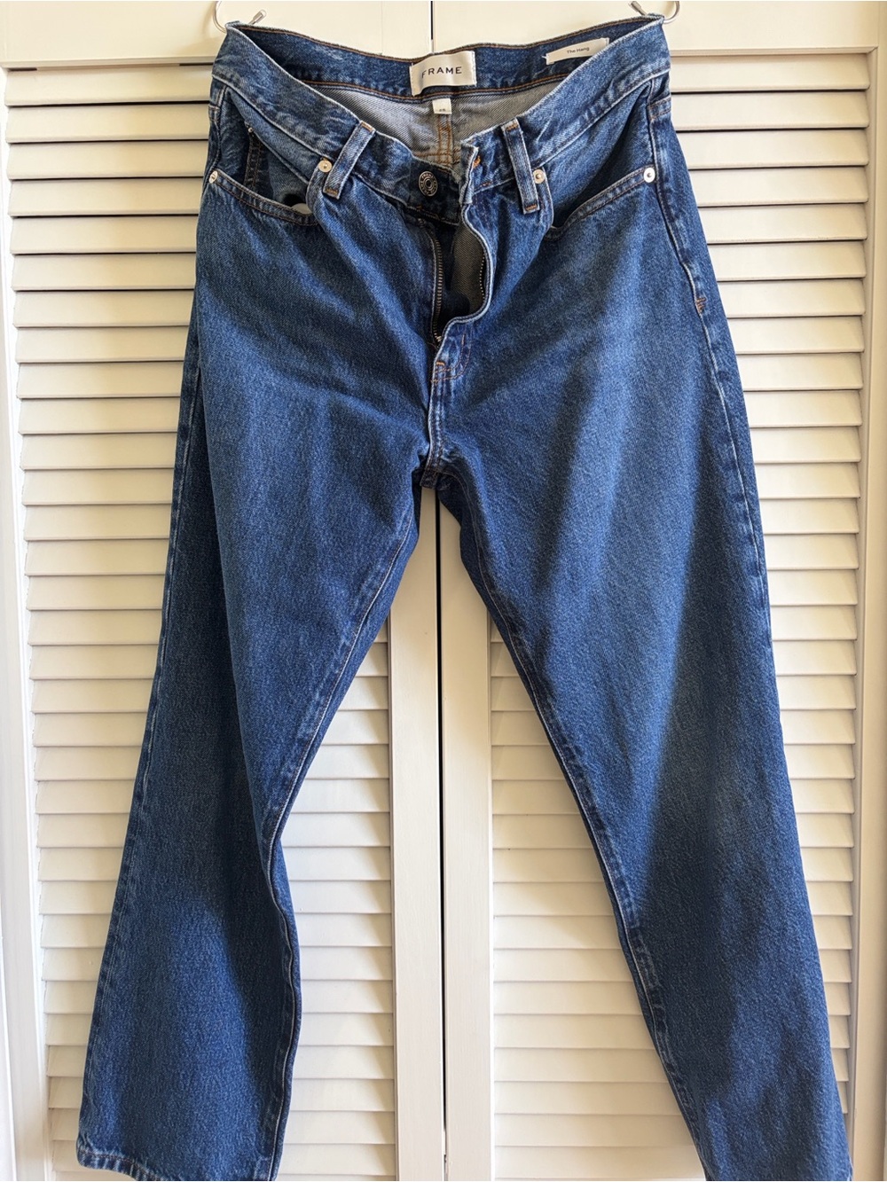 Frame Denim Medium Blue Flare Jeans